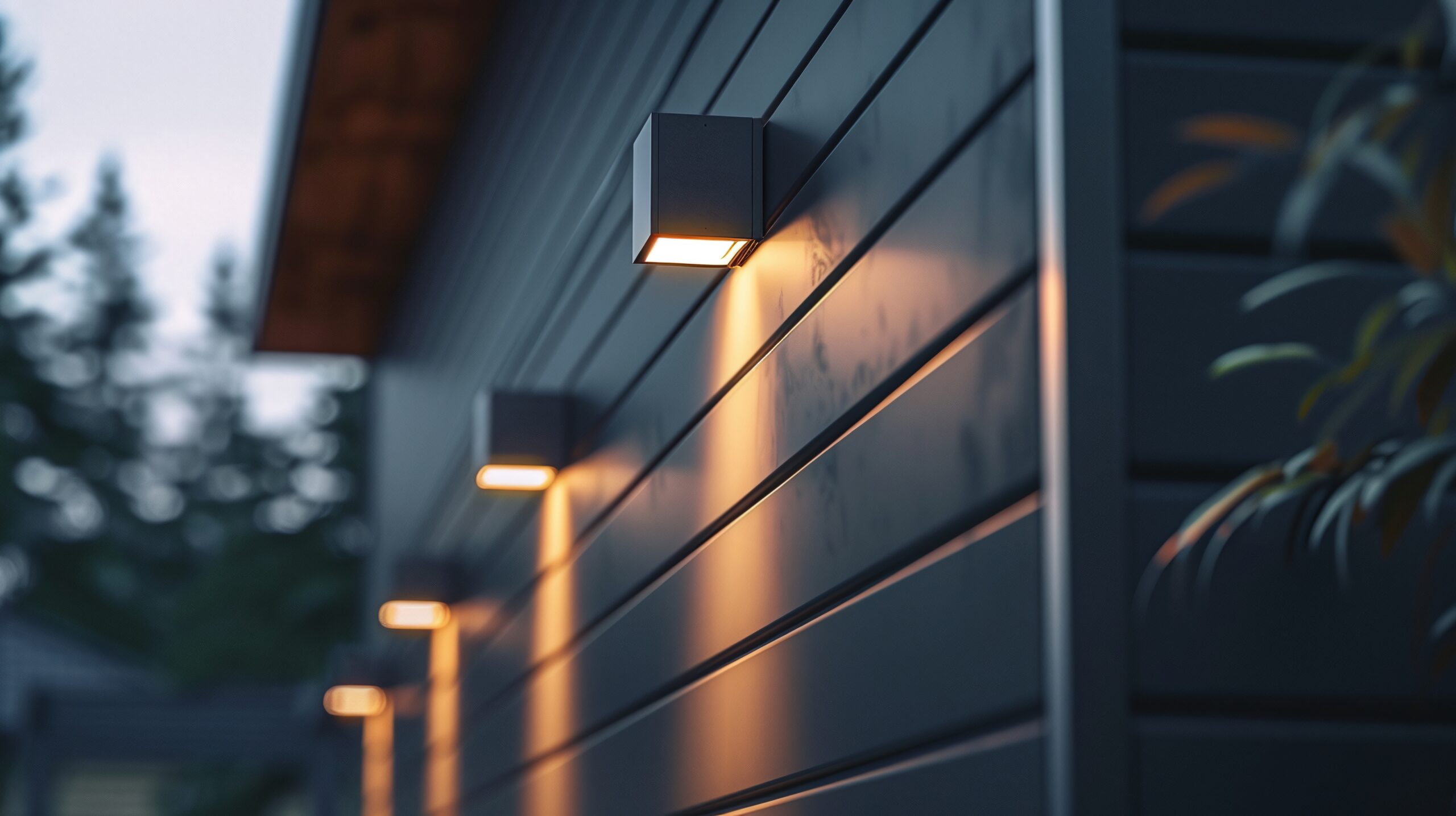 eine-reihe-von-lichtern-einem-haus-mit-einem-licht-der-vorderseite eine-reihe-von-lichtern-einem-haus-mit-einem-licht-der-vorderseite